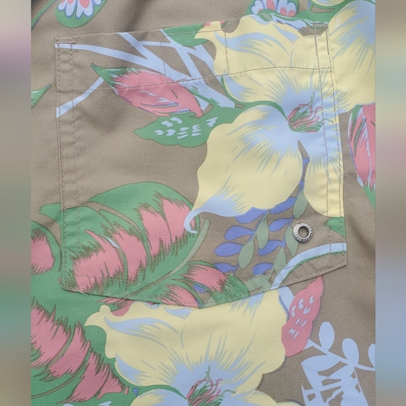 Daniel Cremieux Men's Size XL Surf Gear Beach Board Shorts Tropical Hawaiian - Picture 5 of 9